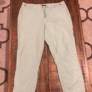 Banana republic linen crops